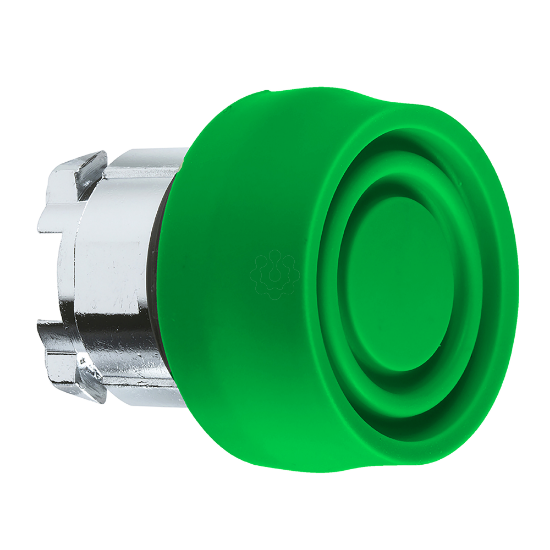 Imagem de cabeca botao de pressaode silicone tampa verde