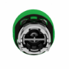 Imagem de cabeca botao de pressaode silicone tampa verde