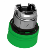 Imagem de cabeca botao de pressaode silicone tampa verde