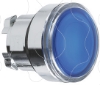 Imagem de Cabeca de botao de pressao iluminada - o 22 - azul