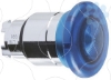 Imagem de Cabeca de botao de pressao iluminada o 40 - o 22 - azul