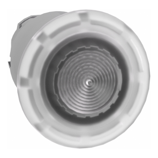 Imagem de Cabeca de botao de pressao iluminada o 40 - empurrar-puxar - o 22 - branca