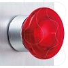 Imagem de Cabeca de botao de pressao iluminada o 40 - empurrar-puxar - o 22 - vermelha