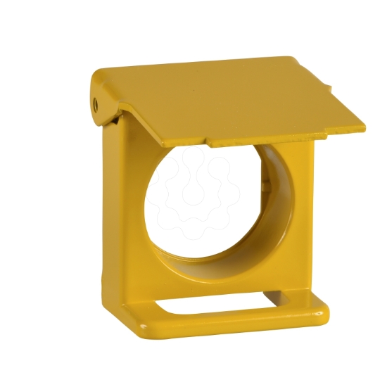 Imagem de Obturador de proteccao c/ cadeiado para unidades o 22 mm - amarelo