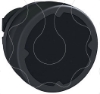 Imagem de pushbutton head for harsh environment - black - without marking