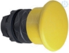 Imagem de Cabeca de botao pressao o 22 - amarela - cogumelo de o 40 mm