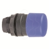 Imagem de Cabeca de botao pressao o 22 - azul - cogumelo de o 30 mm