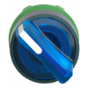 Imagem de Cabeca de interruptor selector iluminada - 2 posicoes - o 22 - azul