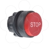 Imagem de Cabeca botao de pressao o 22 vermelha - saliente "stop"