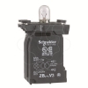Imagem de Corpo para luz piloto - zb5 - lampada ba 9s transparente - 110..120 v