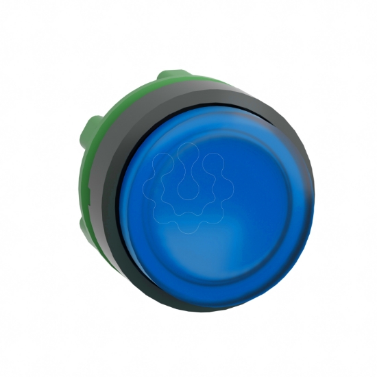 Imagem de Cabeca de botao de pressao iluminada - o 22 - azul