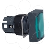 Imagem de Cabeca de botao de pressao rectangular iluminada - o 16 - verde