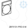 Imagem de suporte 30 x 40 mm com legenda 8 x 27 mm - I - II