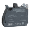 Imagem de Bloco de contactos de botao de controlo - zbe o 22 - 1na banhado a ouro
