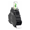 Imagem de Bloco luminoso Harmony XB4 Harmony XB5 branco para cabeca 22mm LED universal terminais de mola 24V AC/DC