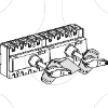 Imagem de mechanical interlocking - for devices with extended rotary handle - 40...160 A