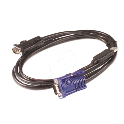 Mostrar detalhes para Cabo KVM USB da APC   18 m Imagem de Cabo KVM USB da APC   18 m