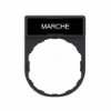 Imagem de Suporte 30 x 40 mm com legendaa 8 x 27 mm - marche