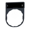 Imagem de suporte 30 x 40 mm com legenda 8 x 27 mm - I - II
