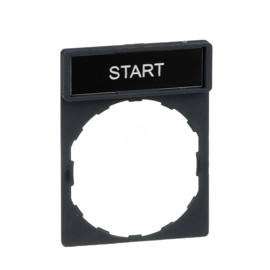 Imagem de Suporte 30 x 40 mm com legendaa 8 x 27 mm - start