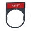 Imagem de Suporte 30 x 40 mm com legendaa 8 x 27 mm - reset