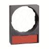 Imagem de Suporte 30 x 40 mm com legendaa 8 x 27 mm