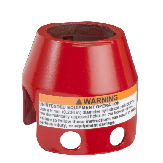 Imagem de Proteccao para cabeca de cogumelo de o 40 e unidades de o 22 mm - vermelha