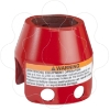 Imagem de Proteccao para cabeca de cogumelo de o 40 e unidades de o 22 mm - vermelha