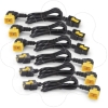 Imagem de Kit do Cabo de Alimentacao 6 de cada Com Bloqueio C19 a C20 90 Graus 06 m