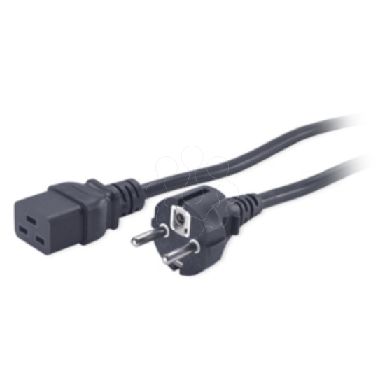 Imagem de Cabo de Alimentacao C19 a CEE/7 Schuko 25 m