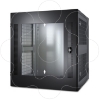 Imagem de NetShelter WX 13U c/Orificio Roscado Porta Dianteira Vidrada em Guia de Montagem Vertical em Preto