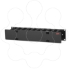 Imagem de Gestor de Cabo Horizontal 2U x 4 polegadas de Profundidade Lado Unico com Cobertura