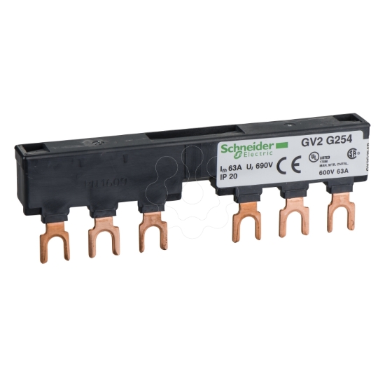 Imagem de Linergy FT - Comb busbar - 63 A - 2 tap-offs - 54 mm pitch