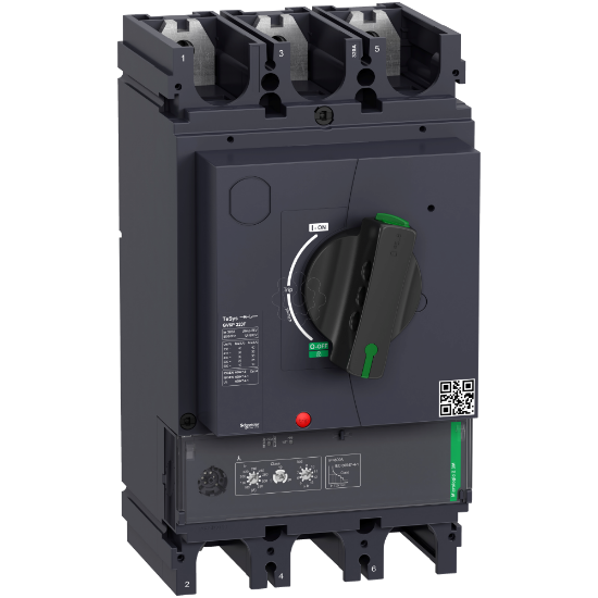 Imagem de Motor circuit breaker TeSys GV6 3P 320A Icu 36kA thermal magnetic