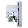 Imagem de D-Life - Tomada 2P+T + Carregador 2xUSB - 2.4A - 16A - Aco