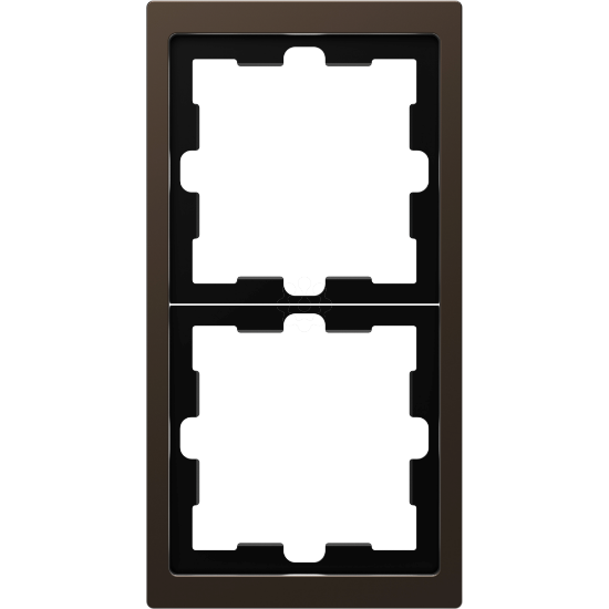 Imagem de D-Life - Quadro vert./horiz. 2 elementos - Metal mocca