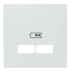 Imagem de M-Elegance - Centro de tomada carregador USB - Branco ativo