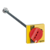 Imagem de Front rotary handle INS 40..160 - red handle