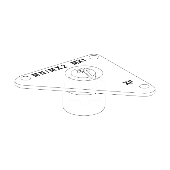 Imagem de voltage releases securing fixture - for MTZ/NT/NW - spare part