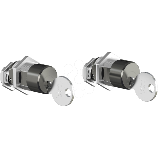 Imagem de Chassis locking - 2 Ronis locks 1 key + adapt kit - for MTZ2/MTZ3/NW - sp