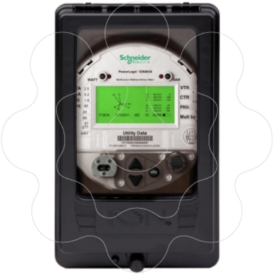 Imagem de Analisador ION8650 128MB FT21 cabo 120VAC/160VDC 60Hz Ethernet No I/O password