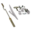 Imagem de Handle locking and rods for PLA height 500 - Ral 7035