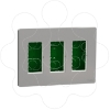 Imagem de Nova Nova Unica system - Postos de trabalho - encastrar - modulos 3 x 4 - Aluminio