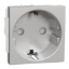 Mostrar detalhes para Tomada 2P+T com obturadores e tampa lig. parafuso Unica 16 A Aluminio Imagem de Tomada 2P+T com obturadores e tampa lig. parafuso Unica 16 A Aluminio