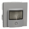 Imagem de Nova Unica - Sensor de movimento Wiser com interruptor - 10A - Aluminio