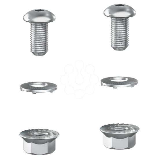 Imagem de Spacial SF 6G - Fixing hardware bag for plinth coupling