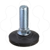 Imagem de 4 adjustable screw jacks - 22mm - maximum load: 100kg per jack