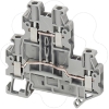 Imagem de BORNE PASS 4MM2 2AND CINZ 2P 1