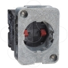 Imagem de Bloco de contacto de retorno por mola   1 nc   montagem frontal centros de 30 ou 40 mm