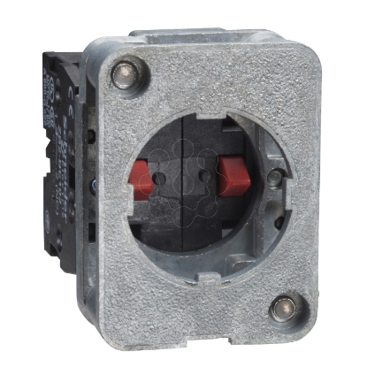 Mostrar detalhes para Bloco de contacto de retorno por mola   1 na   montagem frontal centros de 30 ou 40 mm Imagem de Bloco de contacto de retorno por mola   1 na   montagem frontal centros de 30 ou 40 mm